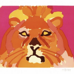 PORTRAIT DE LION